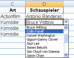 Dropdownliste fertig